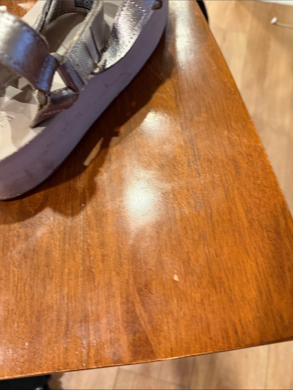 Teva Metallic Silver Platform Sport Sandals - Picture 5 of 6